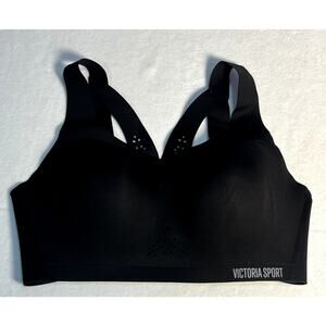 Victoria Secret Sport Angel Maxi Black Bra Size 34D Workout